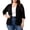 Black#womens plus size cardigans, variant on Plus Size Cardigan for Women 3/4 Sleeve Loose Button Down Cardigans Lightweight Comfy Cover Up Tops Navy XXL