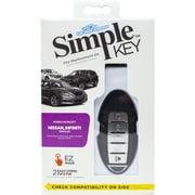Car Keys Express Nissan Simple Key, 5 Button Smart Remote with Remote Start and Trunk Functions