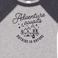 thumbnail image 4 of Inktastic Adventure Awaits Outside in Nature with Tent and Mountains Boys or Girls Baby Bodysuit, 4 of 5