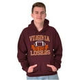 thumbnail image 5 of Virginia for Losers Funny Rivalry Hoodie Sweatshirt Women Men Brisco Brands 4X, 5 of 6