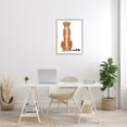 thumbnail image 2 of Stupell Home Décor Industries Cheetah Sitting Down Relaxed Orange Black Spots 24 x 30 Designed by Patricia Pinto, 2 of 6