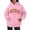 Pink, variant on Women's Valentine's Printed Hoodie Oversized Womens Sweatshirt Plain Women Long Sweater Jacket Women Pullover Hoodie Women Blank Sweat Shirts for Women Hoodie Women Glitter Long Winter Jacket Long Zip