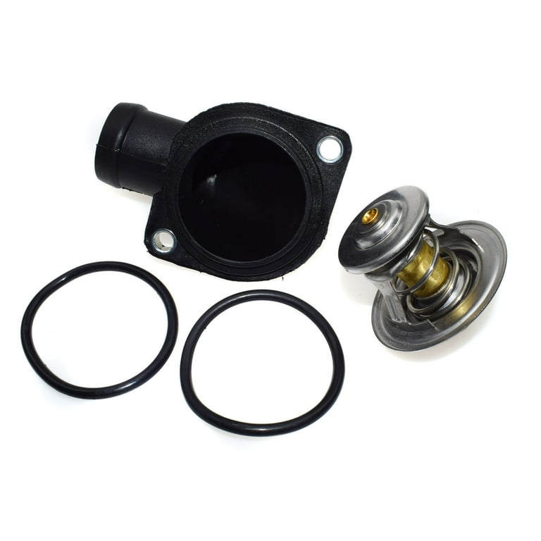 New Engine Coolant Thermostat Housing + Rings For VW Passat Golf Jetta  044121113 