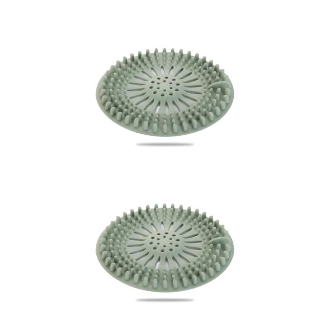 Filtro de fregadero de alcantarillado Toystoory Colador de cabello reutilizable Verde Type1 NO1