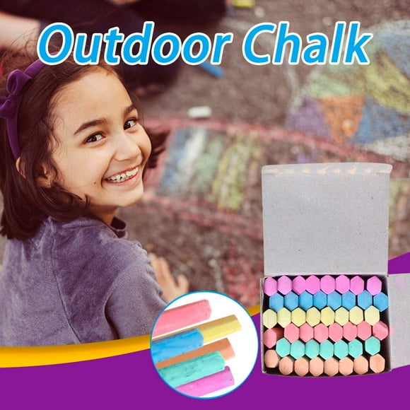 Huayishang 6 And Color Water-soluble 47 Chalk Drawing Writing Colors Painting Sticks Of & Stationery