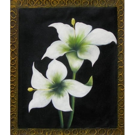 Lilies Oil Painting -