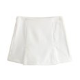 thumbnail image 3 of HH TRAF Top de tubo de estilo corsé con textura de satén sólido de verano para mujer con un solo pecho y bolsillos decorados con cremallera lateral, 3 of 5