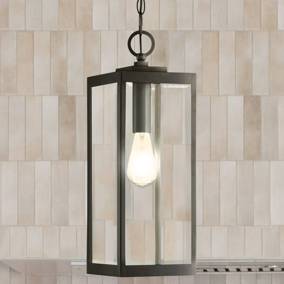 Luxury Modern Farmhouse Pendant, Earth Black, UQL5165