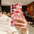 thumbnail image 2 of Étui Imprimée Graphique Cœur d'Amour Rose pour Samsung, iPhone 16 Pro, 2 of 6