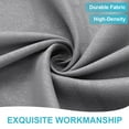 thumbnail image 2 of Eurhowing Outdoor Curtains for Patio Waterproof, Privacy & UV Protection Curtains with Grommet, Outside Curtains for Porch, Gazebo, Backyard, 1 Panel, 52x94 inch, Light Gray, 2 of 10