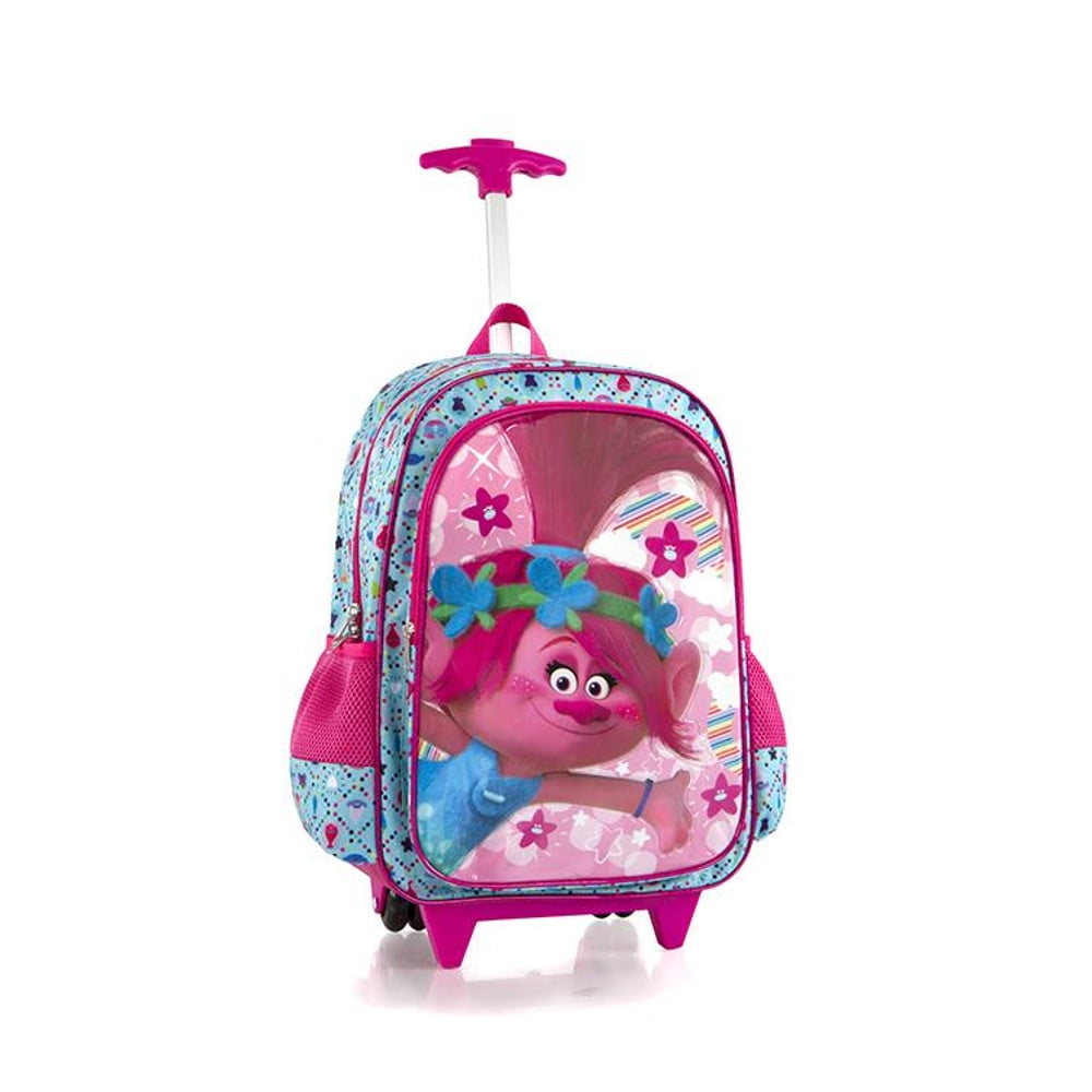 DreamWorks Core Kids Rolling Backpack with Shoulder Strap 18 Inch
