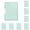 Green*10, variant on Snap Closure Document Holder, Sturdy Plastic File Organizer for Resumes Reports and Office Paper Storage