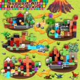 thumbnail image 3 of Bloque magnético World Goody King Dinosaur Volcano, 100 unidades, 3 of 6