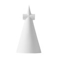 thumbnail image 4 of guohui Ceramic Ornament Bedroom Indoor Creative Collectible Geometric Cone Ornament white, 4 of 9