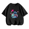 thumbnail image 5 of Camiseta 2024 para niños de 3 a 14 años, top de Lilo Stitch, mono de camión con estampado de dibujos animados kawaii, camiseta para niños, estilo casual de moda, 5 of 5