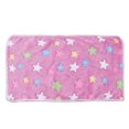 thumbnail image 3 of YUEHAO Pet Supplies Pet Blanket Soft Cute Print Pet Blankets Sleep Mat Pad For Dogs And Cats Pink, 3 of 3
