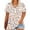 08-Multicolor, variant on DJskiyers Womens Oversized Graphic Tees V Neck Plus Size Shirt Floral Print Short Sleeve Summer T-Shirt Boho Tops 2025