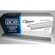 Ace Clipper 70001 Undulated Staples 2  Boxes