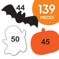 thumbnail image 4 of Recortes de papel perforado para Halloween, 139 unidades, manualidades recién cortadas, 4 of 8