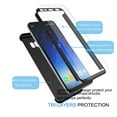 thumbnail image 4 of Galaxy S8 Plus Case, Galaxy S8 Plus 6.2" Screen Protector, Thin Premium Dual Layer Hard Case For Galaxy S8 Plus with Tempered Glass Screen Protector For Galaxy S8 Plus (2017) SM-G955 -Red, 4 of 4
