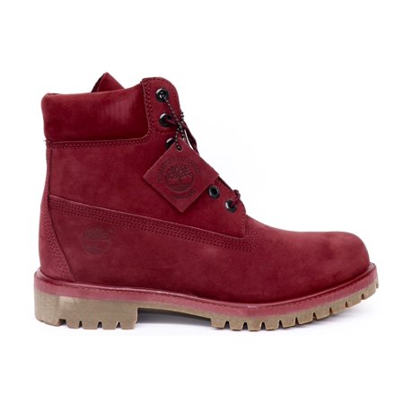 TIMBERLAND 6" PREMIUM BOOT BURGANDY NB