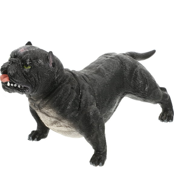 Mini Indestructible Bulldog and Dachshund Toys for Kids - Durable Pet Play Ornaments for Children