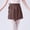 🔥 Coffee, variant on Mesh Bandage Mini Dance Skirt High-Waist Pull-On Solid Color Tie Closure Lightweight Breathable Ballet Cover-Up For Dance Rehearsal Performance And Studio Practice