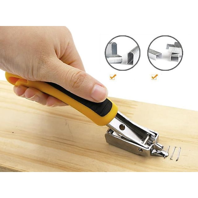 Heavy Duty Staple Remover Staple Removers, Staple Puller Tool Upholstery Construction Staple Removeryellow+black1pcs XianweiShao 1327534390469