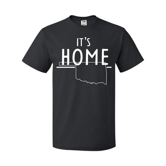 Inktastic It's Home- State of Oklahoma Outline T-Shirt