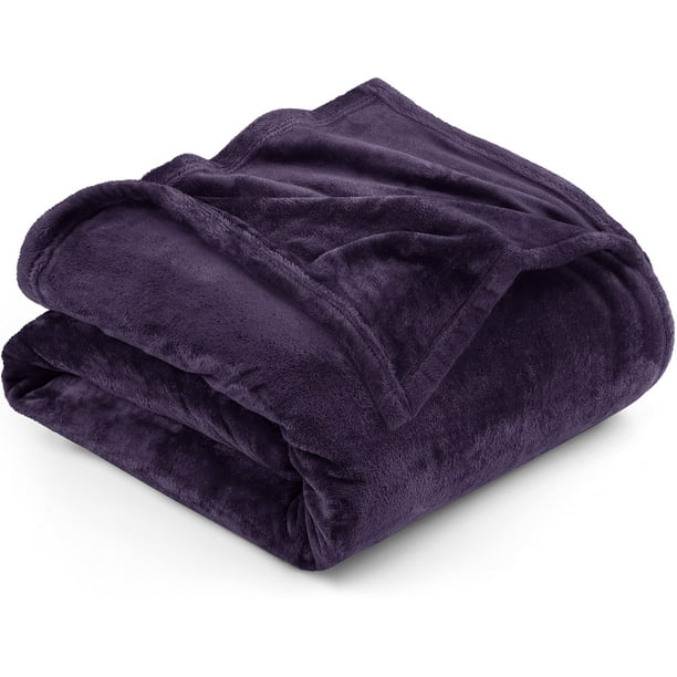 Cama polar Blanket Utopia, tamaño king, color morado, 300 g/m²