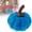 Blue, variant on FXMLRLK 1PC Fall Pumpkin for Indoor Autume Thanksgiving Home Decor | Artificial Small Flocked Foam Faux Pumpkin, for Harvest Farmhouse Halloween Holiday Party Tray Decorations, 3.94inch Hot Pink