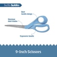 thumbnail image 2 of Hello Hobby 9-Inch Fabric Dressmaker Scissors with Ergonomic Handle, 2 of 9