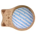 thumbnail image 1 of Caja de cojín para agujas, soporte para alfileres, manualidades, base de madera, suministros para coser a mano, aguja Azul, 1 of 9