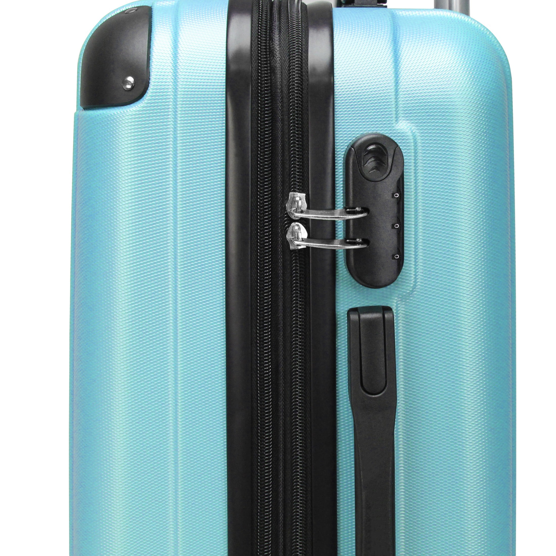 CalBags Kemyer Quest 20-Inch Carry-On Hardside Lightweight Expandable Spinner Suitcase Luggage - Sapphire Blue