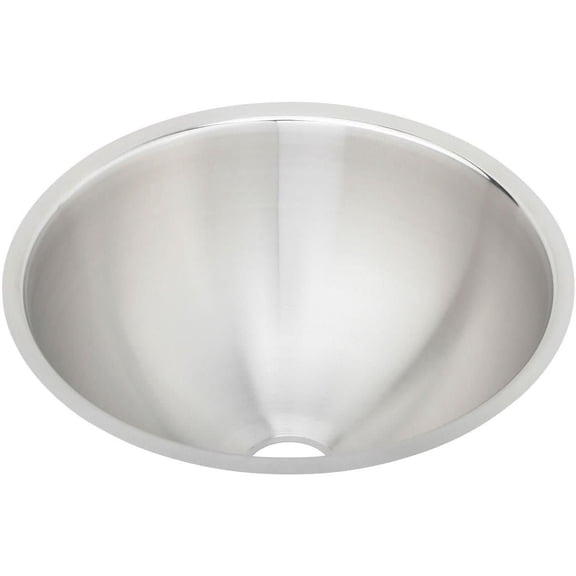 Elkay Asana Stainless Steel 14-3/8" x 14-3/8" x 6", Single Bowl Undermount Bathroom Sink