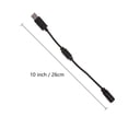 thumbnail image 3 of 2 Pack Replacement Dongle USB Breakaway Cable for Xbox 360 Wired Controllers, Extension Adapter Cable for Xbox 360 (2, 2 Pack Black), 3 of 6