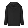 thumbnail image 7 of Xdegoge Toddler Girls Hoodie Sweatshirt Casual Long Sleeve Pullover Sweatshirt Basic Hooded Tops with Pocket for Fall Winter Everyday Solid Activewear, 7 of 7