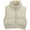Beige, variant on CoCopeaunts Women's Crop Puffer Vest Winter Stand Collar Warm Gilet Vest Lightweight Sleeveless Vest Zipper Vest Coat
