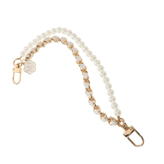 Tineasur Beige Beaded Phone Lanyard for Cell Phones, Comfortable and Versatile Accessory for Everyday Use
