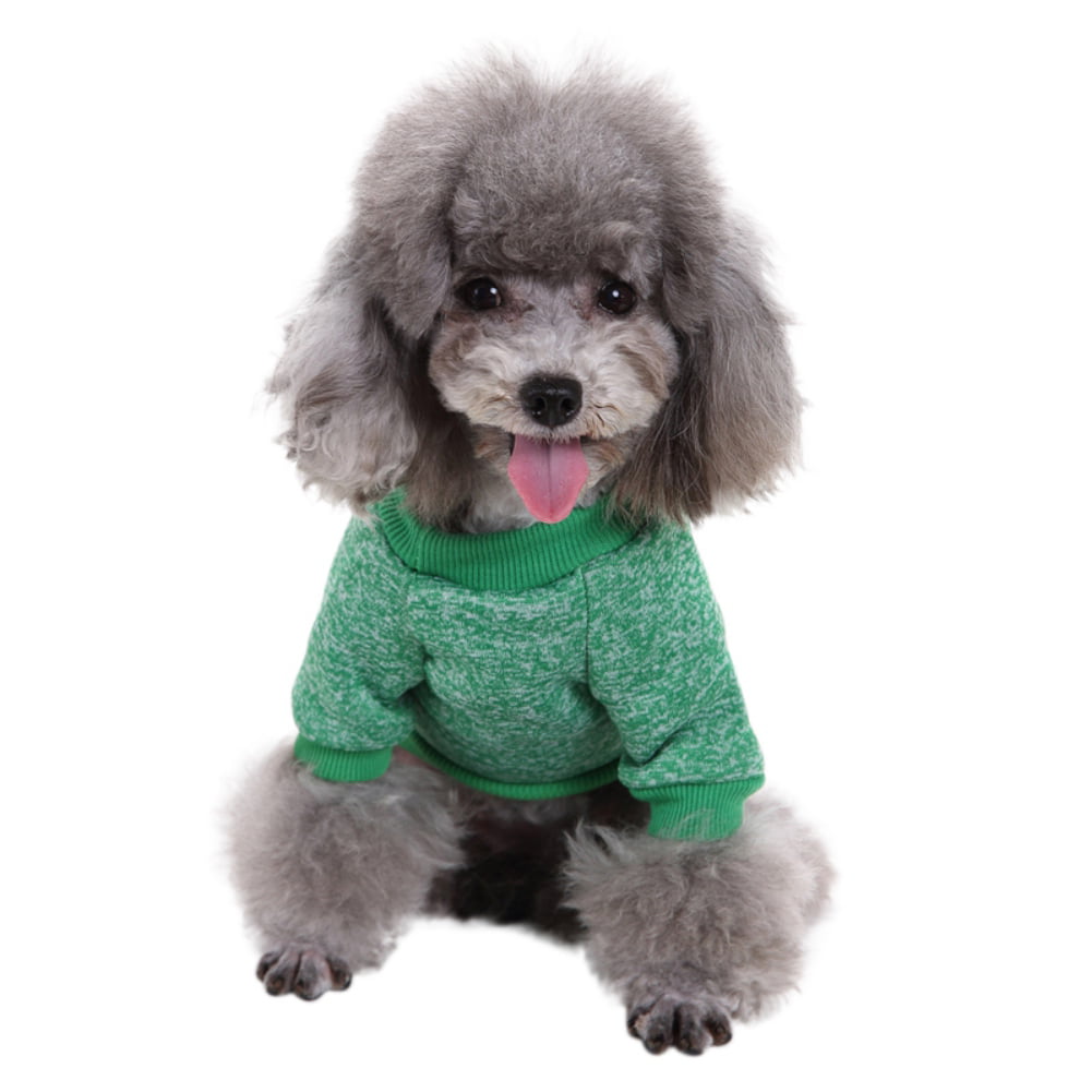 XXS, Dark blue Pet Dog Classic Knitwear Sweater Warm Winter Puppy Pet Coat Soft Sweater Clothing For Small Dogs