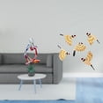 thumbnail image 2 of Figura Decorativa De Resina Con La Imagen De Un Pensador Abstracto Y Un Pájaro De Madera Para Colgar En La Pared. Escultura Coleccionable Ideal Para Dormitorio, Oficina, Cajón, Tienda O, 2 of 8