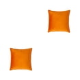 thumbnail image 2 of Yuarrent Funda de Cojín de Asiento Funda de Almohada Naranja 50x50cm Naranja 50x50cm 2piezas, 2 of 6