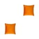 thumbnail image 4 of Inteprter Funda Cojín Asiento Funda Cojín Decorativo Naranja Naranja 50x50cm 2piezas, 4 of 6