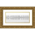 thumbnail image 1 of Fotoea 24x13 Gold Ornate Wood Framed with Double Matting Museum Art Print Titled - misty alley, 1 of 4