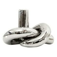 thumbnail image 2 of Estatua de cerámica de nudo irregular, estética contemporánea, manualidades creativas para Plata, 2 of 9