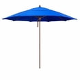 thumbnail image 5 of California Umbrella 11 ft. Madera Series Sunbrella Fabric Pully Lift Faux Wood Patio Umbrella, 5 of 7