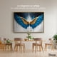 thumbnail image 2 of Cuadro Decorativo Canvas Revolution Vuelo Celestial 90x60 Marco Dorado, 2 of 3