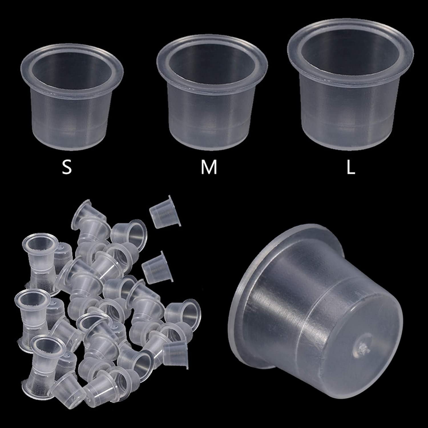CUP O INK Large Stable Bottom Ink Cup  Keystone Tattoo Supply