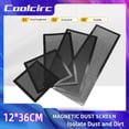 thumbnail image 2 of Magnetic Dustproof PVC Filter Mesh Covers for 12x12/24/36cm Computer Case Fan Dustproof Grill Universal Fit 12x36cm, 2 of 6