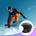 thumbnail image 4 of Greeniant Casco de esquí moldeado integralmente para exteriores, esquí, Snowboard, monopatín, cascos, sombrero, equipo de esquí, herramienta de Ropa Deportiva, Zapatos Negro SG Greeniant OD032172-02, 4 of 6